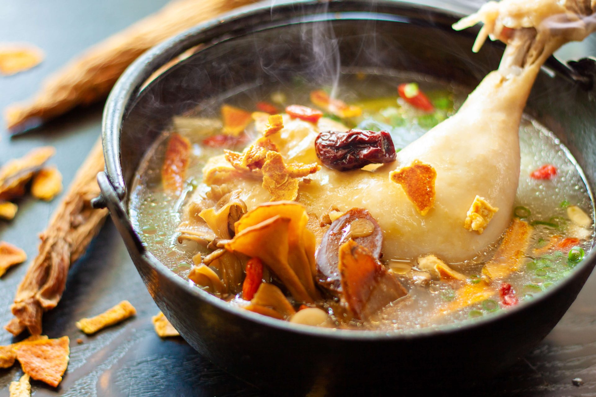 黄参鶏湯の美味しい作り方　基本版